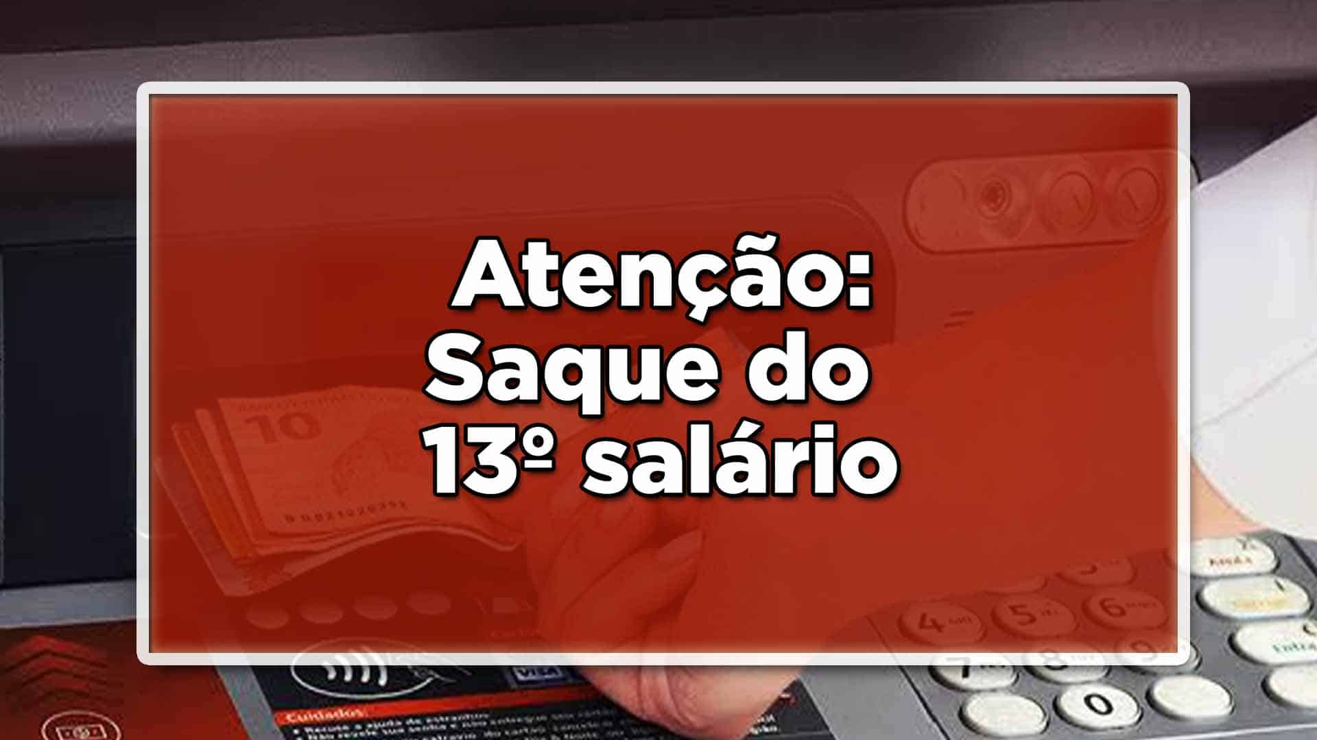 saque do 13 salario