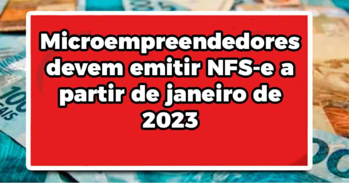Microempreendedor deve emitir NFS-e a partir de janeiro de 2023