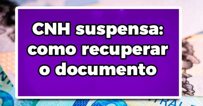 CNH suspensa: como recuperar o documento