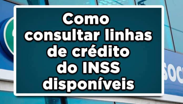 Como consultar linhas de crédito do INSS disponíveis