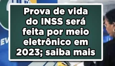 Prova de Vida do INSS