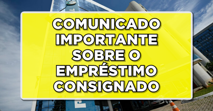 Urgente! Comunicado IMPORTANTE sobre o empréstimo consignado do INSS acaba de ser divulgado; Descubra já