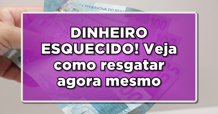 DINHEIRO EXTRA ESQUECIDO: Como sacar valor ainda este ano