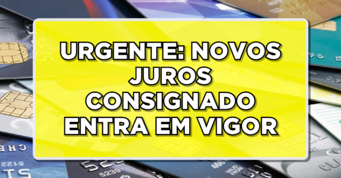 ATENÇÃO: juros do consignado entra em vigor. Veja como vai interferir no bolso de aposentados e pensionistas